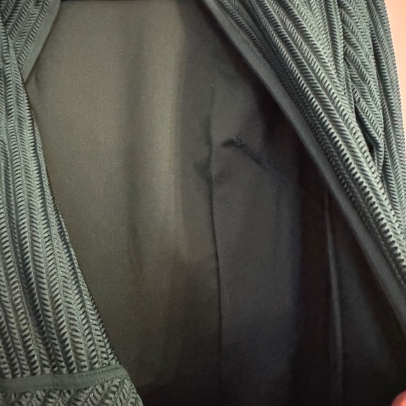 NWT Reiss Chloey Forest Green Body-Con Dress – Textured Knit, Long Sleeve – US 8 - Picture 11 of 14